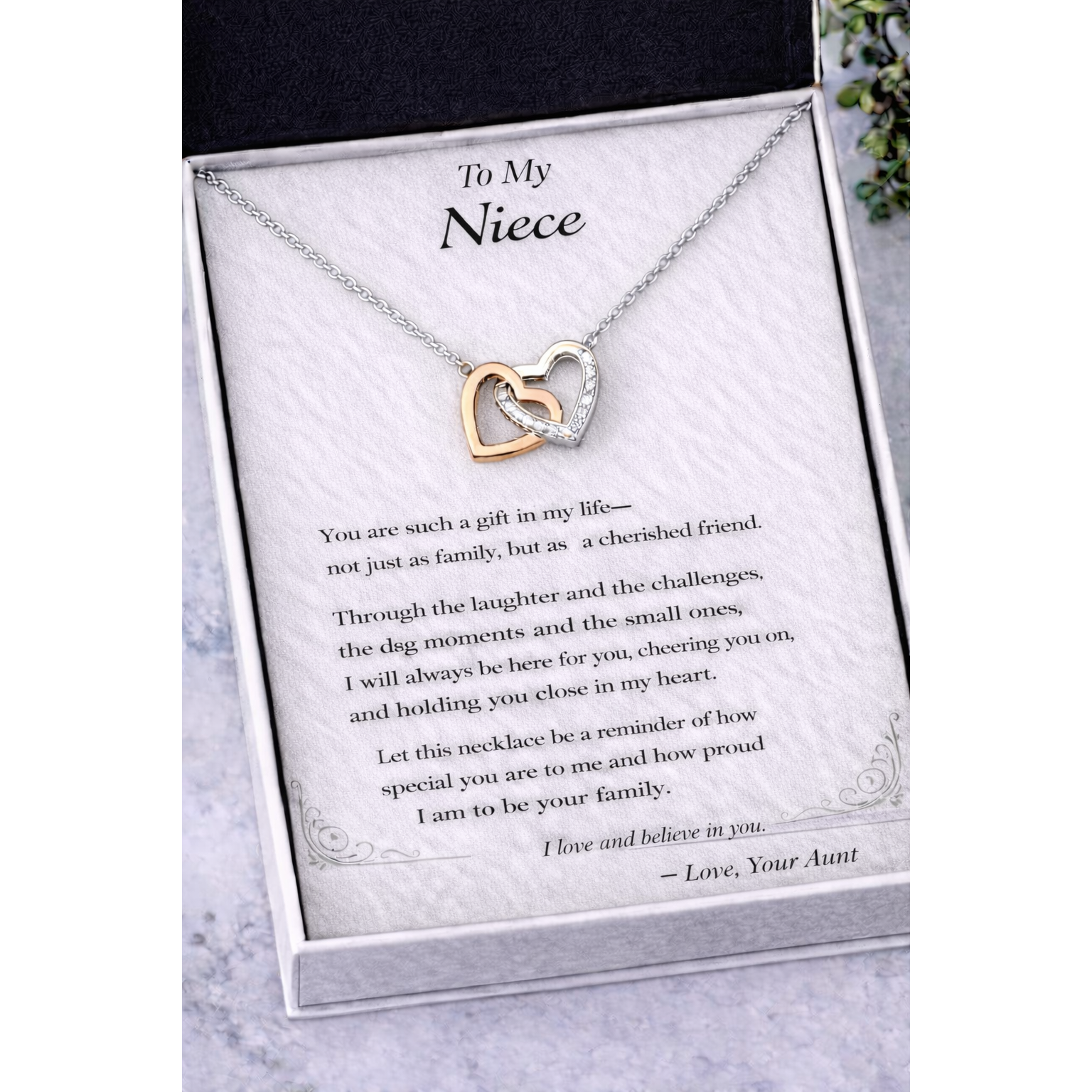 Interlocking Hearts Necklace