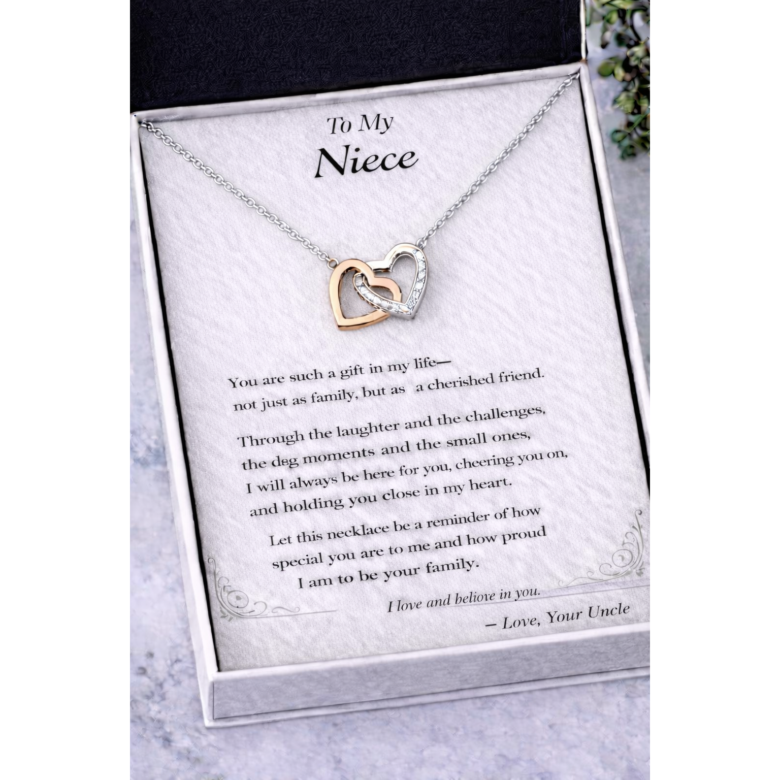 Interlocking Hearts Necklace