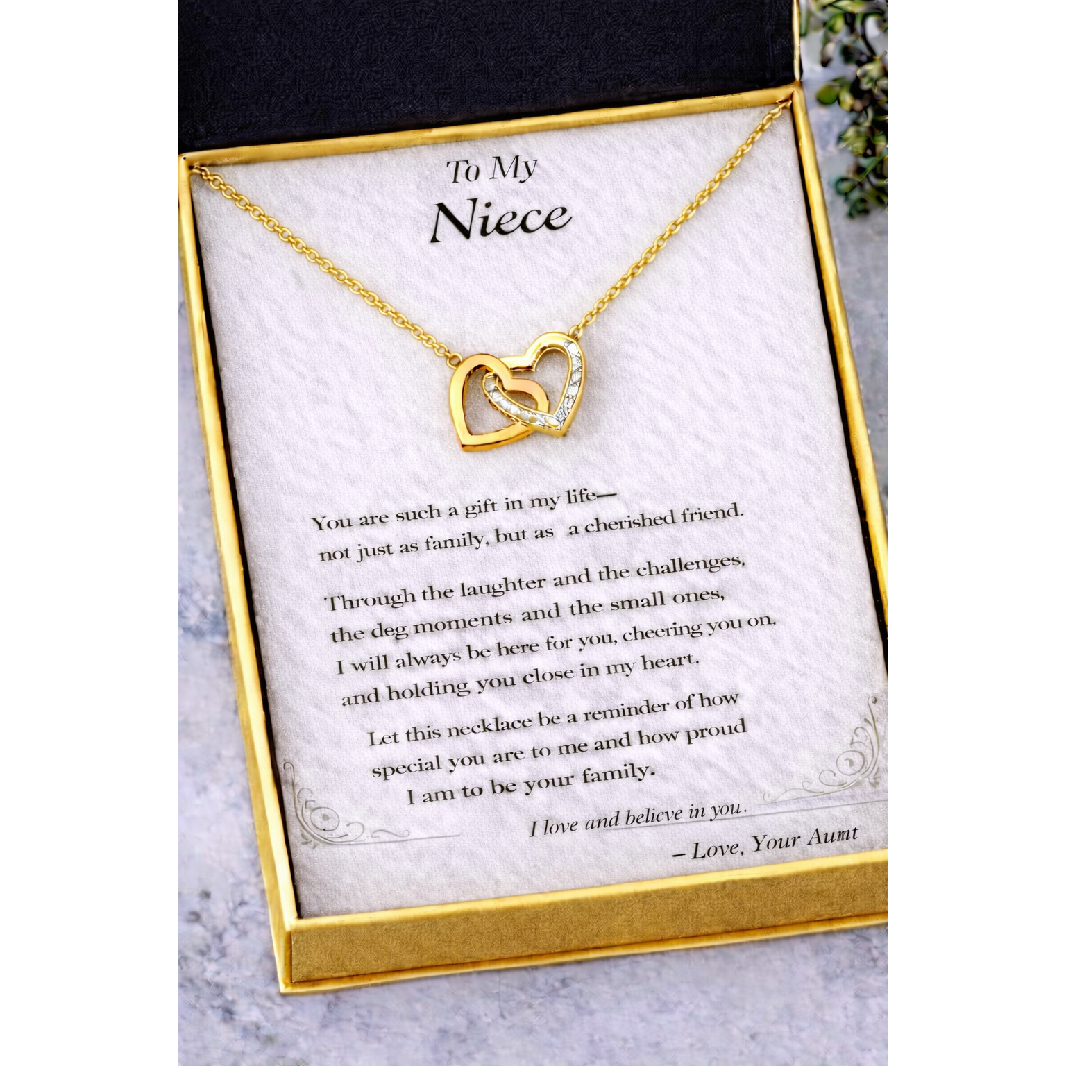 Interlocking Hearts Necklace