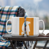 Custom Ceramic Mug Elegant & Durable Drinkware - 15 oz. - Drinkware