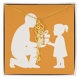 Custom Flower Name Necklace - Jewelry