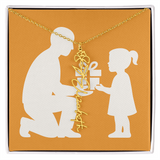 Custom Flower Name Necklace - Jewelry