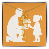 Custom Flower Name Necklace - Jewelry