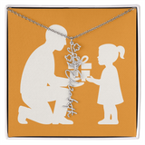 Custom Flower Name Necklace - Jewelry