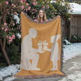 Custom Heirloom Photo Woven Blanket - 60’’ x 80’’ - Blanket