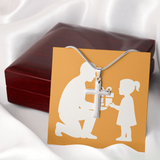 Elegant Artisan Cross Necklace with Snake Chain - Jewelry