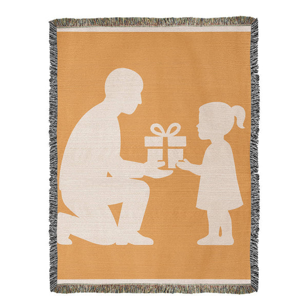 Handcrafted Woven Artwork Blanket - 60’’ x 80’’ - Blanket