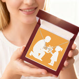 Love Cursive Necklace Dainty Romantic Jewelry - Jewelry