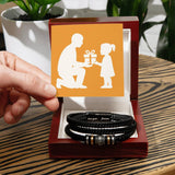 Men’s Love You Forever Engraved Bracelet - Jewelry