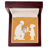 Personalized Baby Feet Birthstone Necklace for Moms & Grandmas - Jewelry