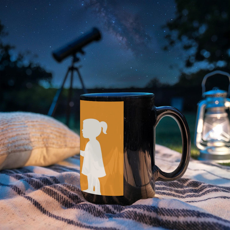 Personalized Ceramic Mug Elegant & Durable - 15 oz. - Drinkware