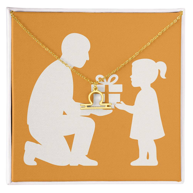 Personalized Zodiac Name Necklace - Jewelry