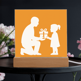 Vibrant LED Acrylic Plaque Home or Gift Display - Jewelry