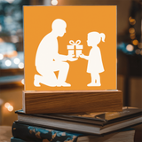 Vibrant LED Acrylic Plaque Home or Gift Display - Jewelry