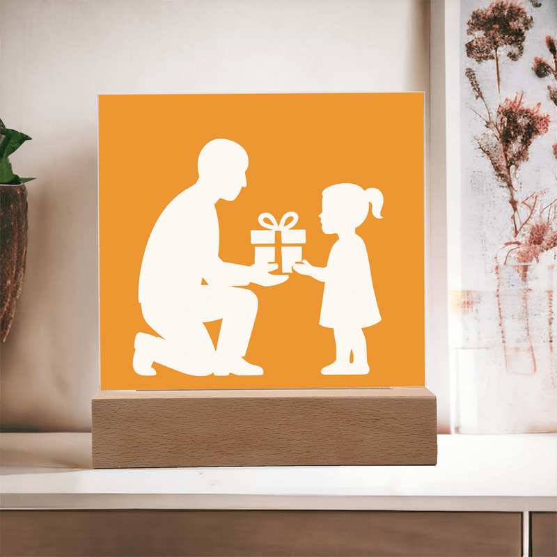 Vibrant LED Acrylic Plaque Home or Gift Display - Jewelry