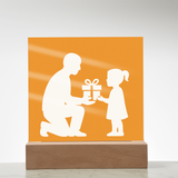 Vibrant LED Acrylic Plaque Home or Gift Display - Jewelry