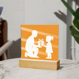 Vibrant LED Acrylic Plaque Home or Gift Display - Jewelry