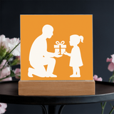 Vibrant LED Acrylic Plaque Home or Gift Display - Jewelry